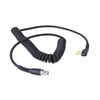 Rugged Radios Headset Coil Cord for Icom 2-Pin Handheld Radios
