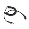 Rugged Radios Headset Coil Cord for Icom Bolt-On Handheld Radios