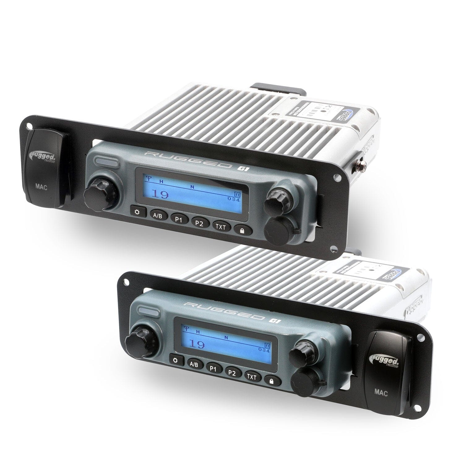 Rugged Radios Rugged Radios In-Dash Mount with Switch Hole for Rugged Radios