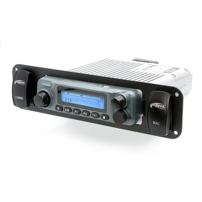 Rugged Radios Rugged Radios In-Dash Mount with Two Switch Holes for Rugged Radios
