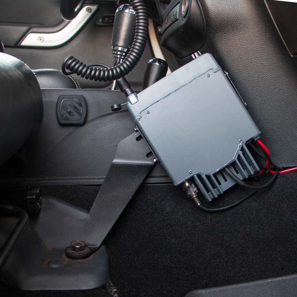 Rugged Radios Rugged Radios Mobile Radio Mount for Jeep Wrangler JK 2 Door and JKU 4