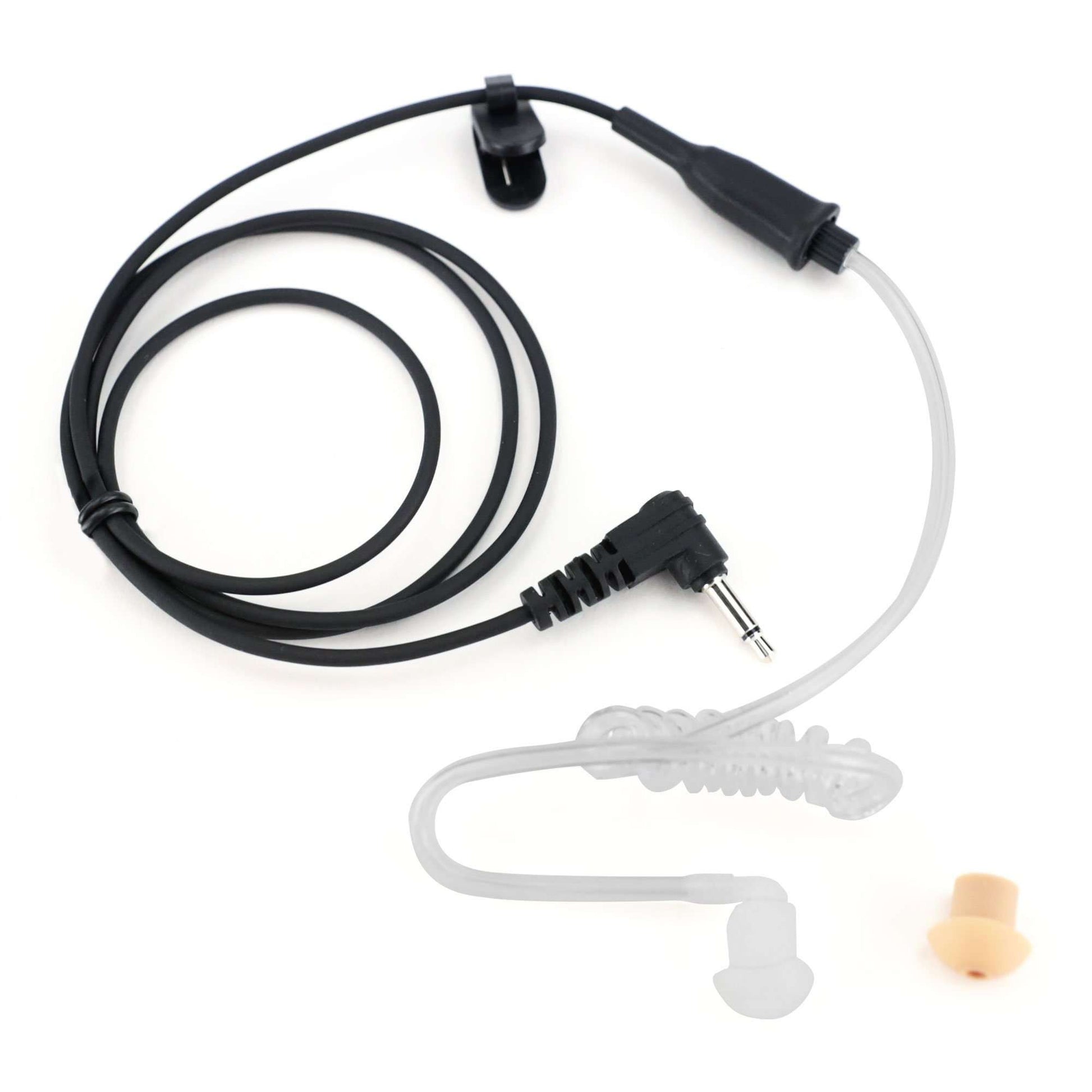 Rugged Radios Rugged Radios Listen-Only Acoustic Ear Piece Tube with 3.5mm plug
