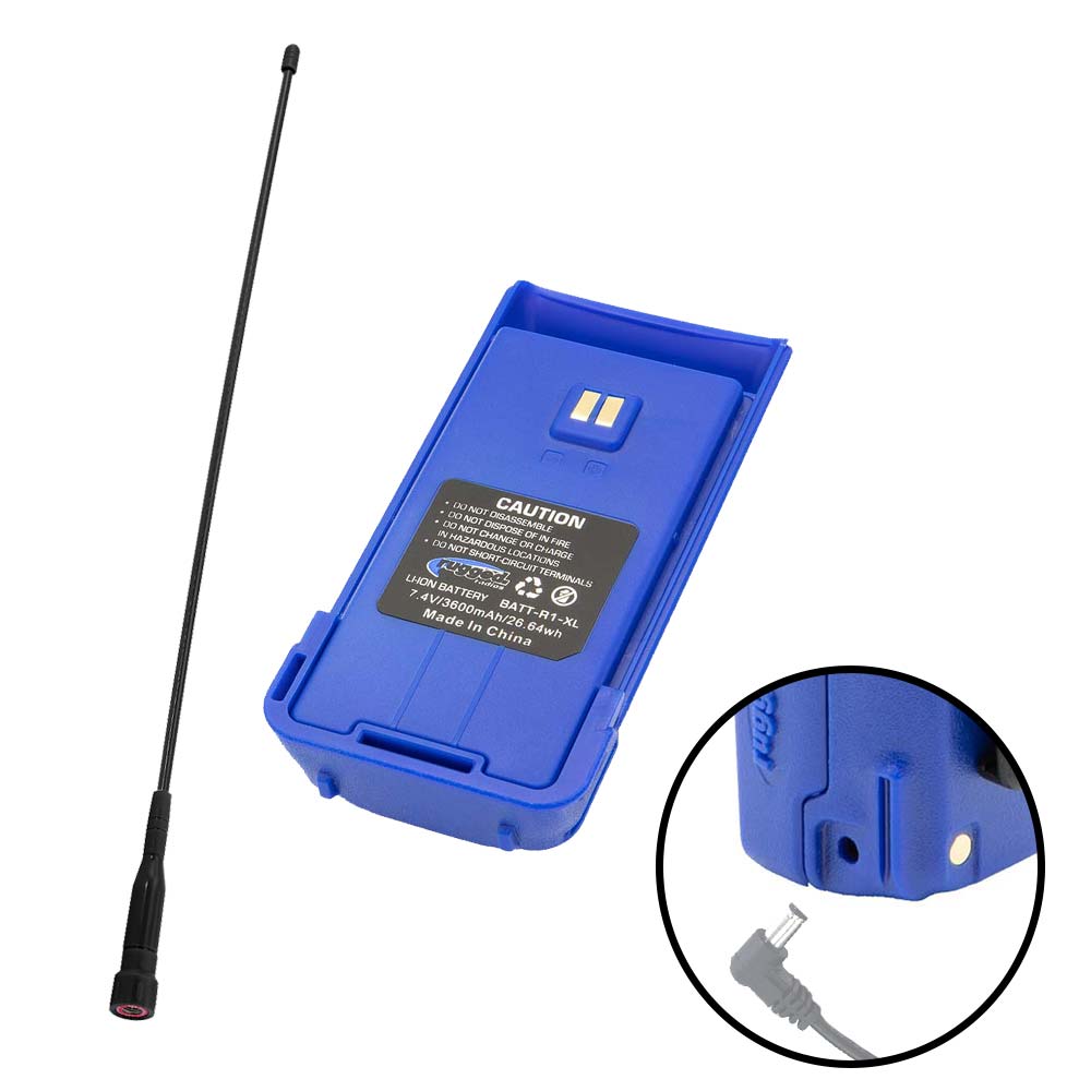 Rugged Radios Rugged Radios Long Range Bundle for R1 Handheld Radios