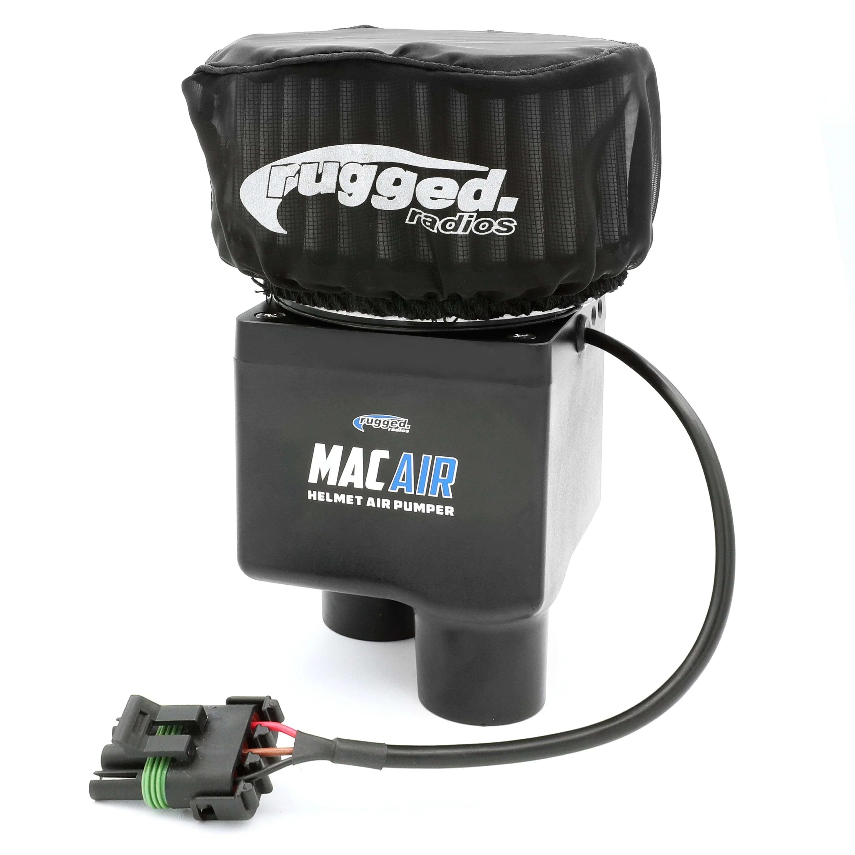 Rugged Radios MAC Air 2-Person Helmet Air Pumper Bundle - High Volume & Dust Control