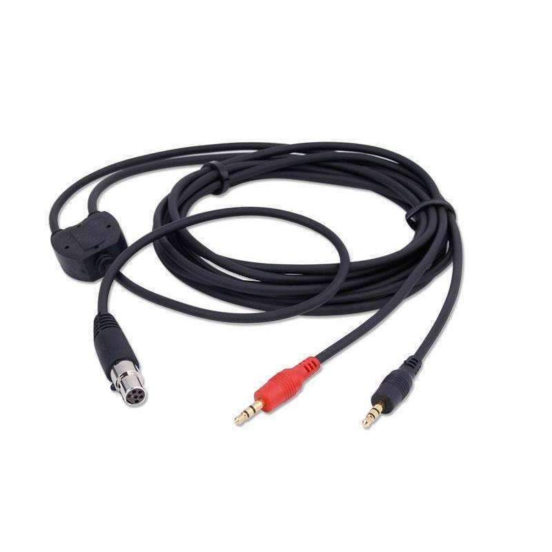Rugged Radios Rugged Radios Music Input and Audio Record Connect Cable for Intercom