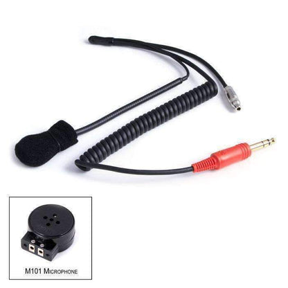Rugged Radios Rugged Radios 3C NASCAR Helmet Kit - Coil Cord & Mic