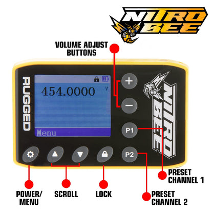 Rugged Radios Rugged Radios Nitro Bee Xtreme UHF Race Receiver