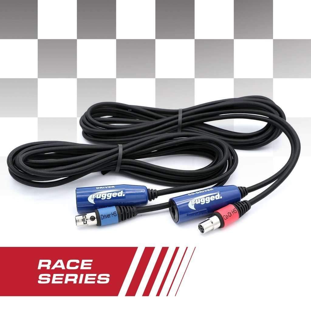 Rugged Radios Rugged Radios OFFROAD 12  RACE SERIES Straight Cable to Intercom Drive