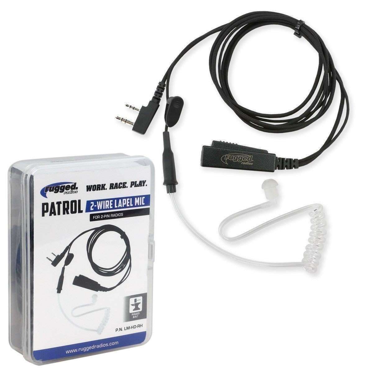 Rugged Radios Rugged Radios Lapel Mic