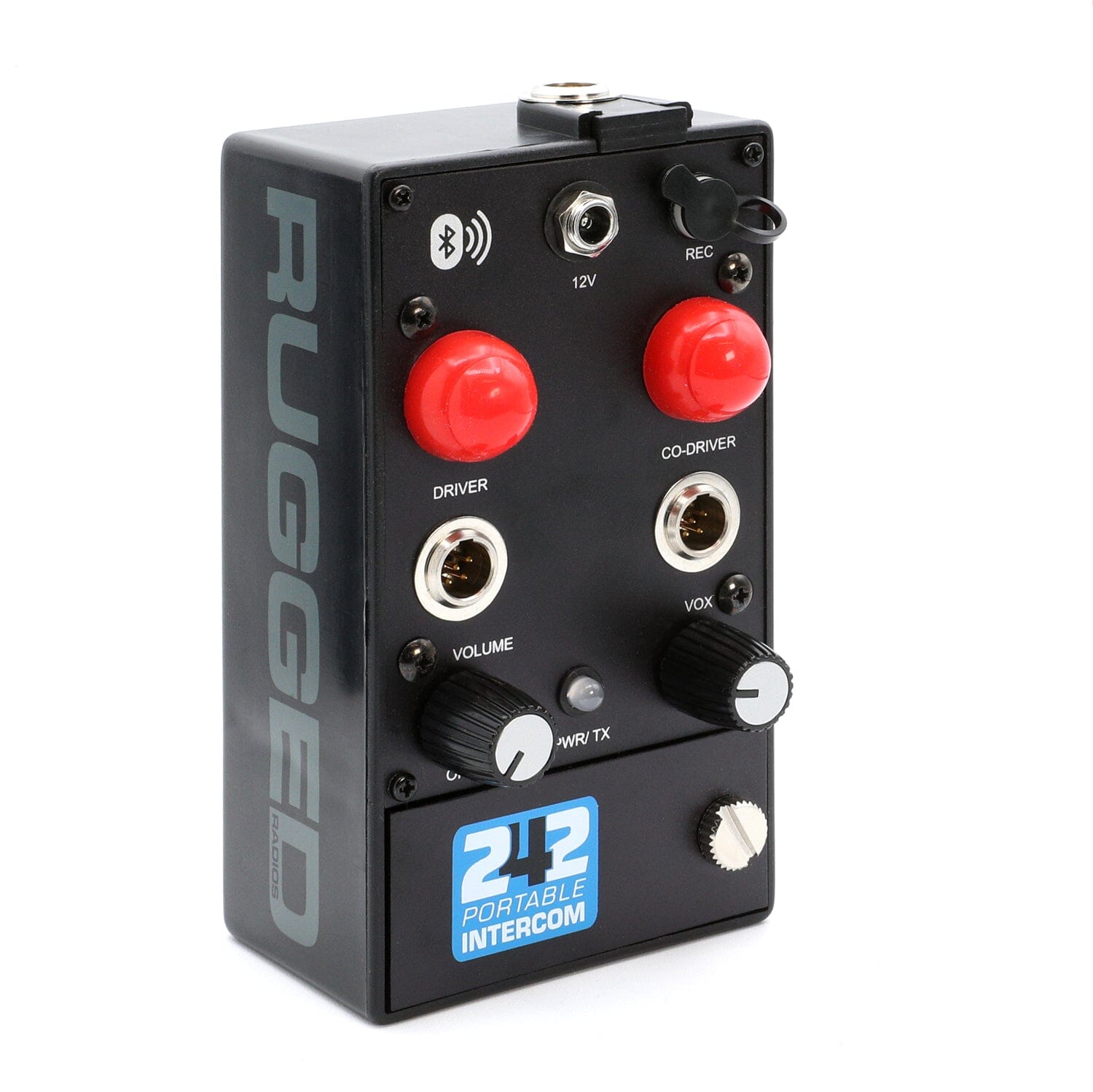 Rugged Radios Rugged Radios 242 Portable Bluetooth Music Intercom