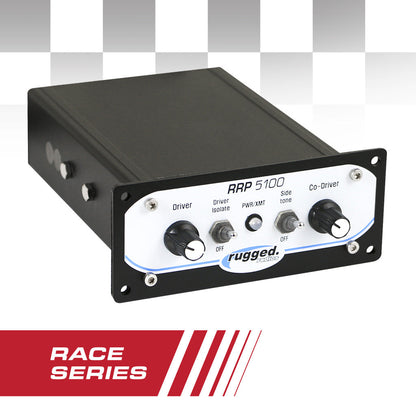 Rugged Radios Rugged Radios RRP5100 PRO Race Series Panel-Mount Intercom