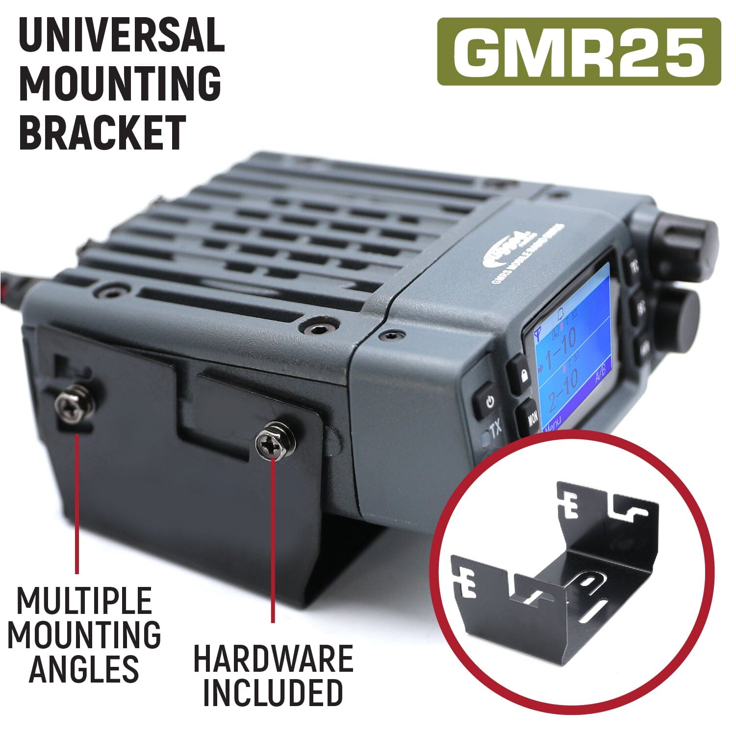 Rugged Radios Rugged GMR25 Waterproof GMRS Mobile Radio