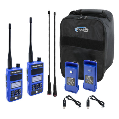 Rugged Radios Rugged R1 Ready Pack - Handheld Radio Bundle