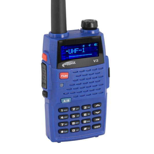 Rugged Radios Rugged V3 Analog Business Band Two-Way Handheld Radio