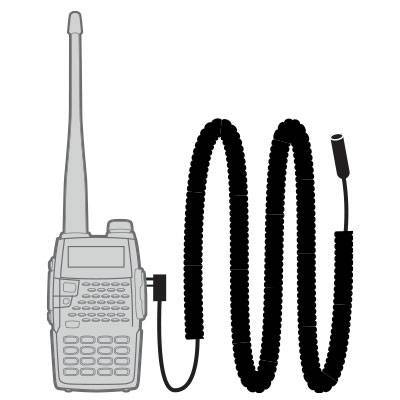 Rugged Radios Rugged Radios Select Handheld Radios Coil Cord