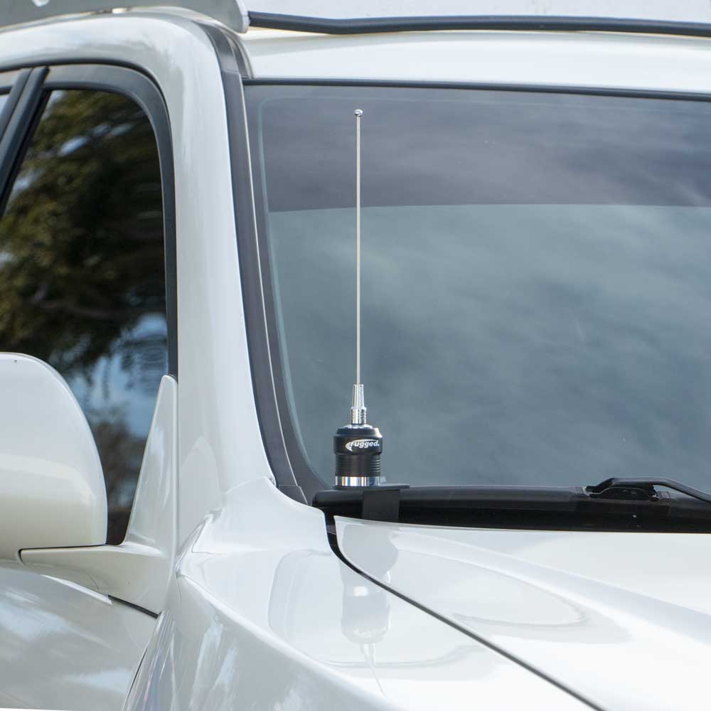 Rugged Radios Rugged Radios Toyota A-Pillar Antenna Mount for Tacoma - 4Runner - Tun
