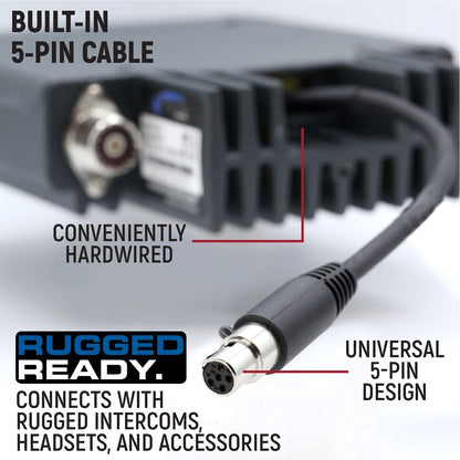 Rugged Radios Rugged Radios Toyota Tundra Two-Way GMRS Mobile Radio Kit