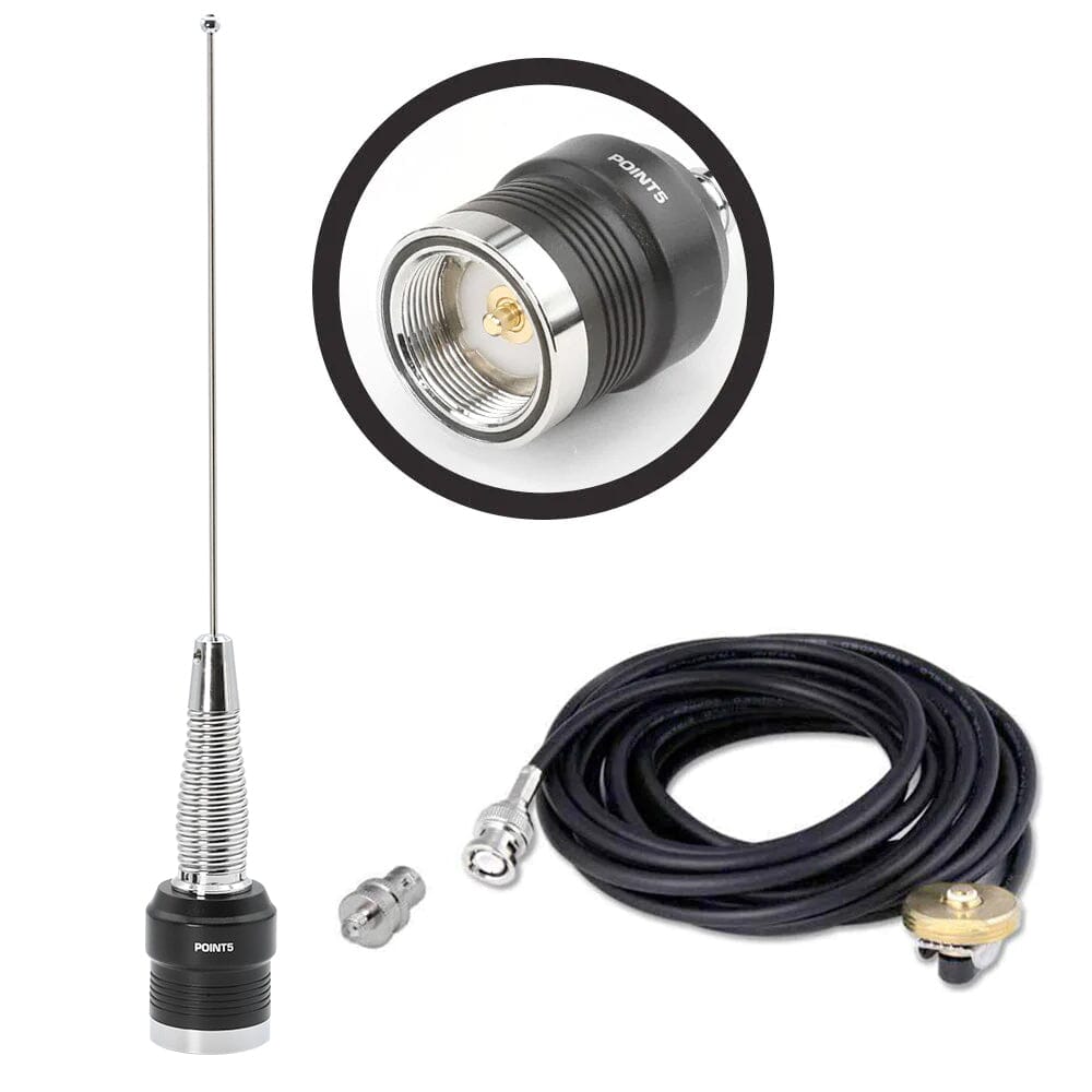 Rugged Radios Rugged Radios UHF External Antenna Kit for Handheld Radios (UHF 450 -