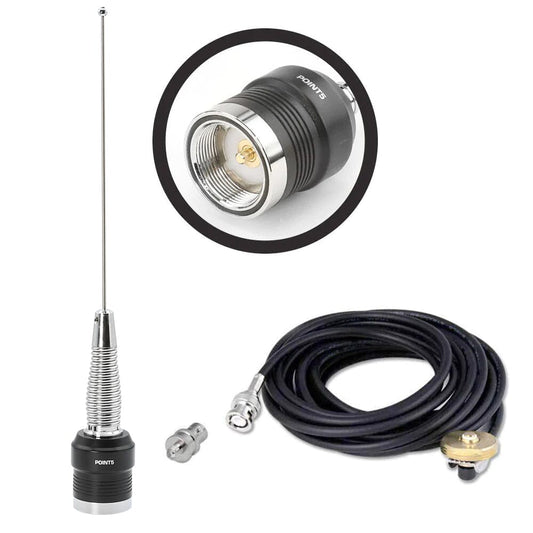Rugged Radios Rugged Radios UHF External Antenna Kit for Handheld Radios (UHF 450 -