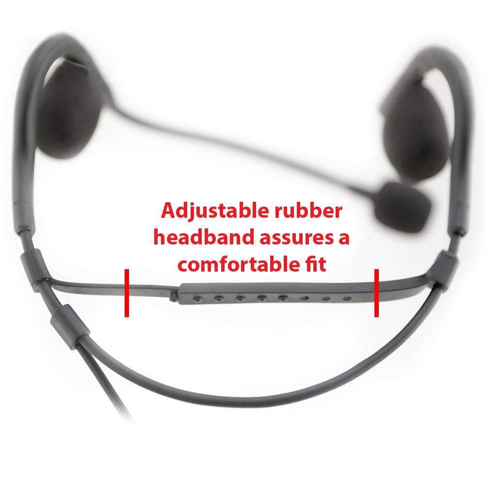 Rugged Radios Rugged Radios H10-SPORT Ultralight Headset for Super Sport Cables