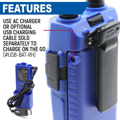 Rugged Radios Rugged Radios V3 / RH5R Handheld Radio High Capacity 3800mAH Battery