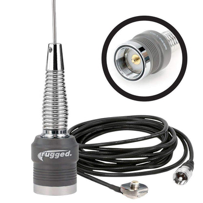 Rugged Radios Rugged Radios VHF Antenna Kit with 1/2 Wave No Ground Plane (NGP) Ante