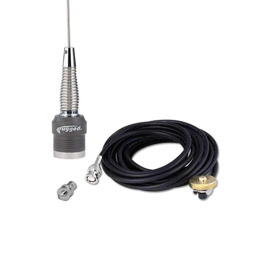Rugged Radios Rugged Radios VHF External Antenna Kit for Handheld Radios (VHF 144 -