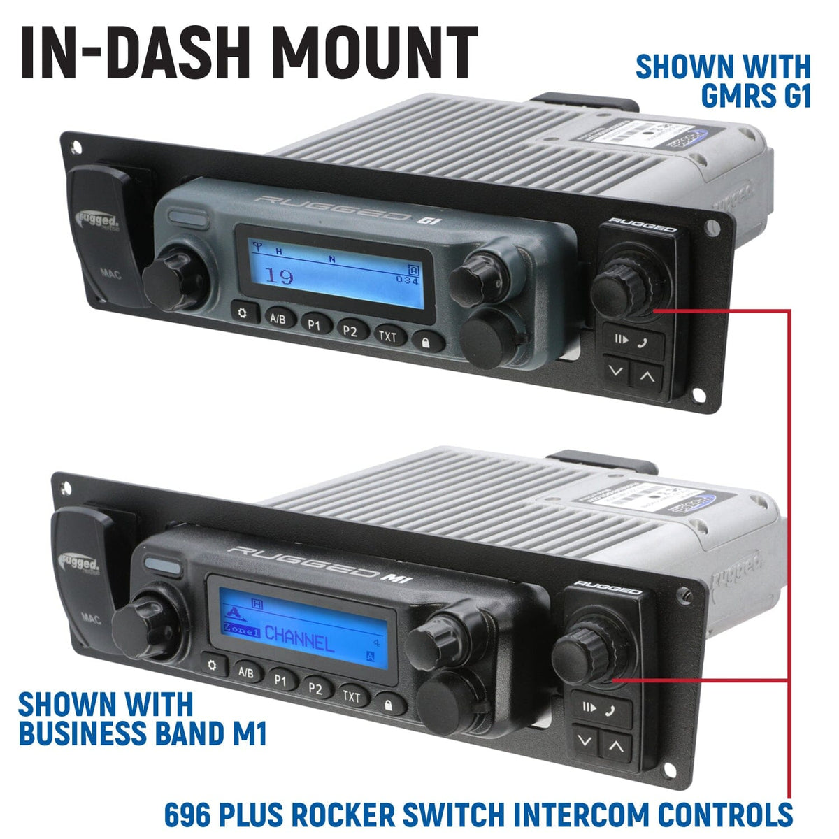 Rugged Radios Rugged Radios Comm Kit for Yamaha Wolverine RMAX 2021+