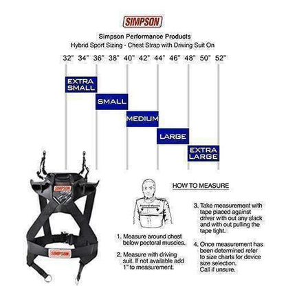 Rugged Radios Rugged Radios Simpson Hybrid Sport Head & Neck Restraint