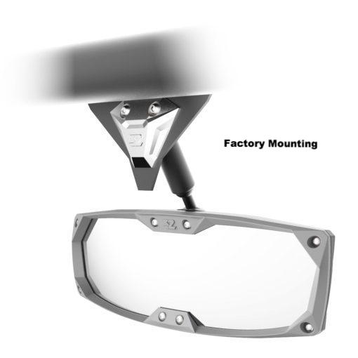 Seizmik Halo-R Rearview Mirror ABS Bezel for Can-Am Maverick X3
