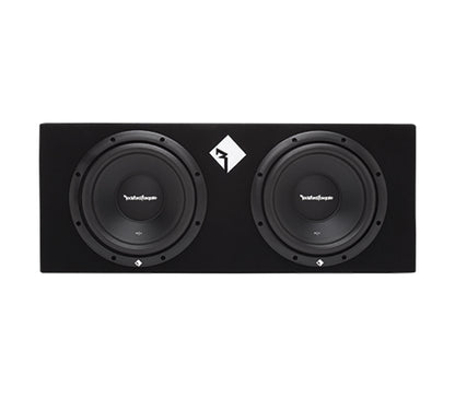 Rockford Fosgate R1-2X10 Dual 10 Inch Loaded Sub Enclosure