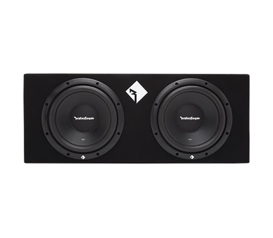 Rockford Fosgate R1-2X10 Dual 10 Inch Loaded Sub Enclosure