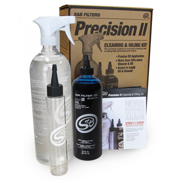 PRECISION II: CLEANING & OIL KIT (BLUE OIL)