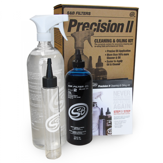 PRECISION II: CLEANING & OIL KIT (BLUE OIL)