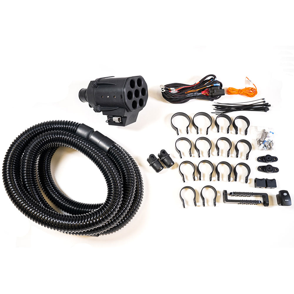 S&B 76-6001 Helmet Particle Separator, Dual-Port Fresh Air Pumper