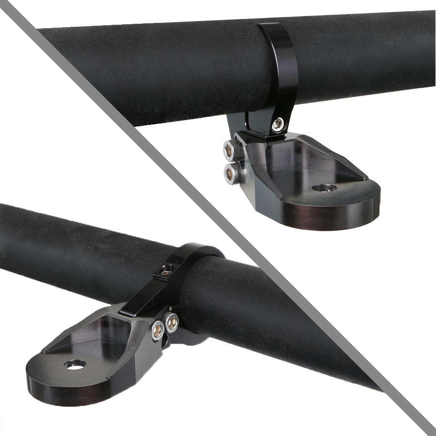 Rugged Radio Antenna Mount for Horizontal Tube
