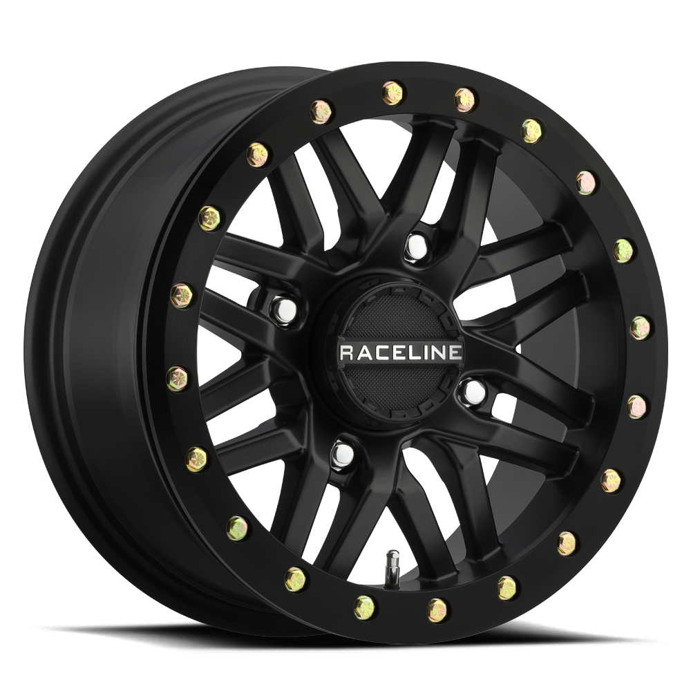 Raceline A91B Black Ryno Beadlock UTV Wheel