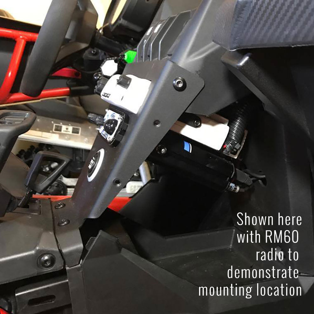 RM-60, RM-100, RM-50 or RM-45 Mobile Radio and Intercom Mount for Can-Am Maverick X3