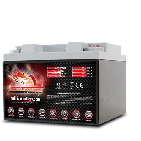 Full Throttle FT410 AGM Sealed Battery