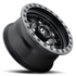 Fuel Anza D557 UTV Wheel side view