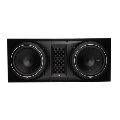Rockford Fosgate P1-2X10 Dual 10 Inch Subwoofer Loaded Enclosure