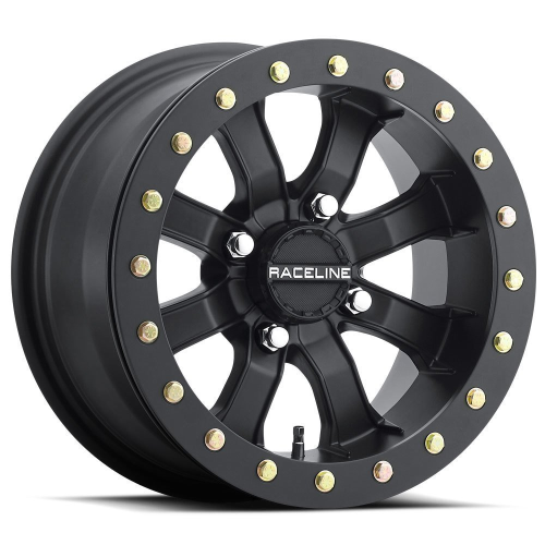 RaceLine Wheels Black Mamba A71B Black Beadlock