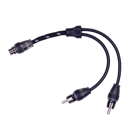 Rockford Fosgate RFITY-1F 1 Female to 2 Male Y Adapter