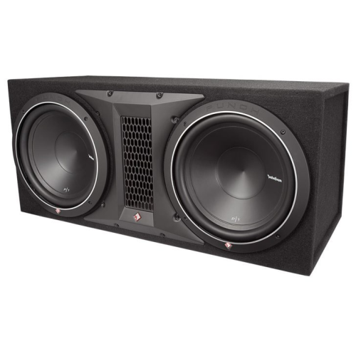 Rockford Fosgate P1-2X12 Dual 12 Inch Subwoofer Loaded Enclosure