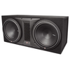 Rockford Fosgate P1-2X12 Dual 12 Inch Subwoofer Loaded Enclosure