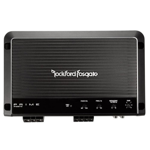 Rockford Fosgate R1200-1D 1200 Watt Mono Amplifier