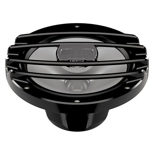 Hertz HMX 8S 8 Inch Black Marine Grade Coaxial Speaker Set