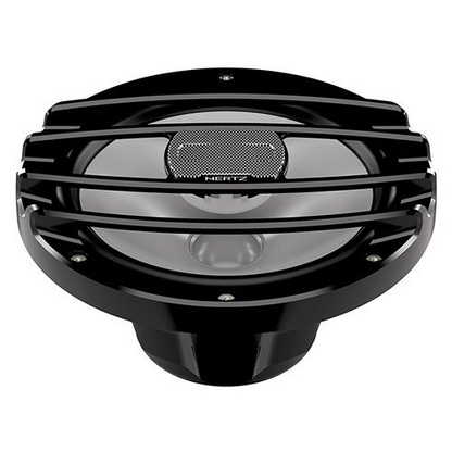 Hertz HMX 8S 8 Inch Black Marine Grade Coaxial Speaker Set