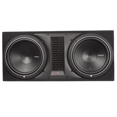 Rockford Fosgate P1-2X12 Dual 12 Inch Subwoofer Loaded Enclosure