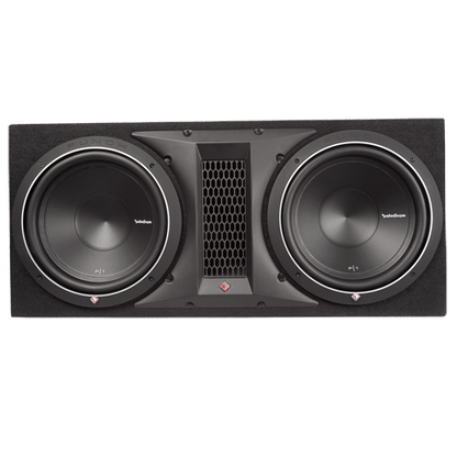 Rockford Fosgate P1-2X12 Dual 12 Inch Subwoofer Loaded Enclosure
